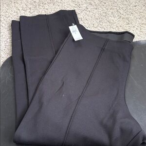 GAP Women’s Ponte Knit Pull On Black Pants XL NWT